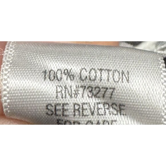 Plaid Black & White Men's Fish Short Sleeve Shirt by Sonoma Size XXL Pre-owned - Picture 10 of 11